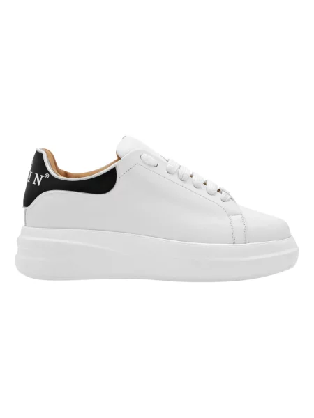 Sneakersy Philipp Plein skórzane białe