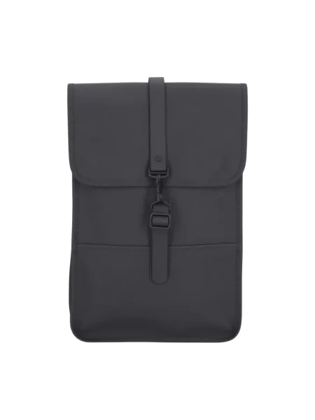 Rains Backpack Black Unisex Plecaki i torby Rains Size: One size czarny