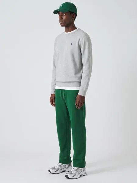 Pletené bežecké nohavice Polo Ralph Lauren zelená