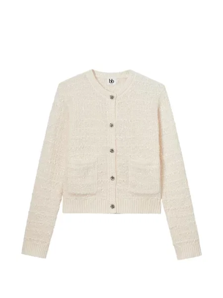 Bouclé cardigan B+ab cu paiete