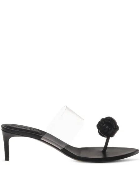 Papuci tip mules Philosophy Di Lorenzo Serafini transparente negru