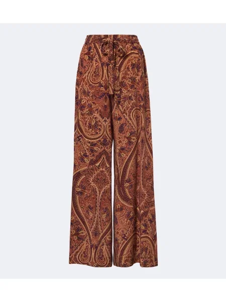 Pantaloni Ulla Johnson de mătase