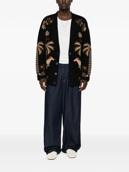 Cardigan Alanui tricotate negru