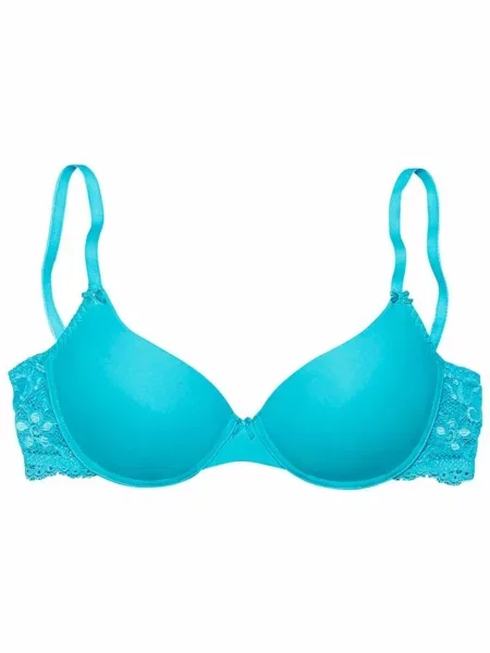 NUANCE Podprsenka aqua modrá