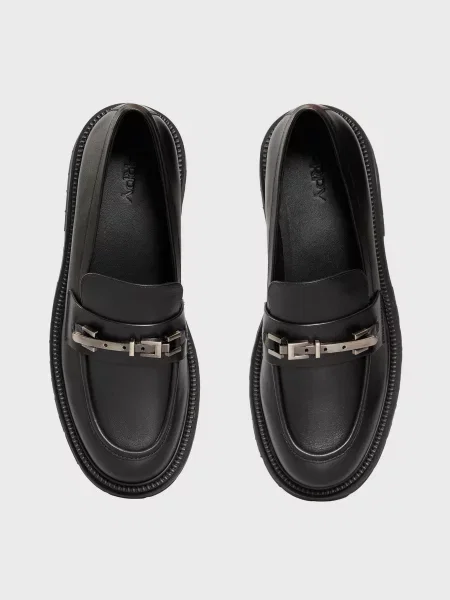 Кожаные лоферы Prpy черные