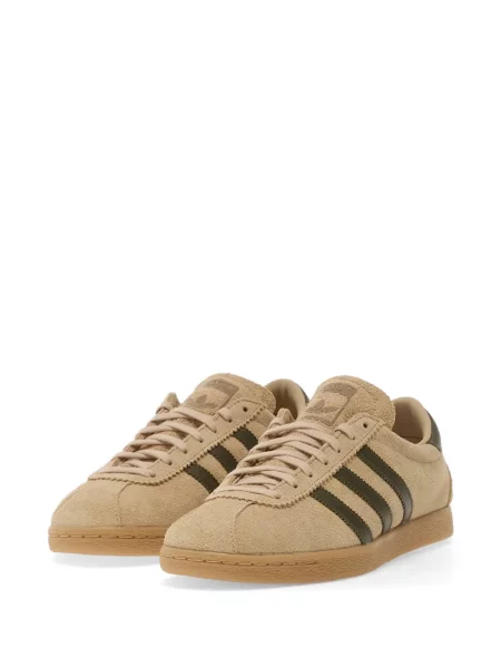 Prugaste samt tenisice Adidas crna