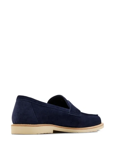 Loafersy Brunello Cucinelli niebieskie