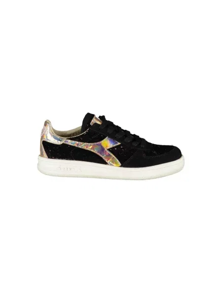 Trampki Diadora skórzane eleganckie czarne