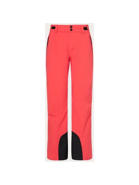 Spodnie długie Oakley Canopy Insulated czerwony XS czarny