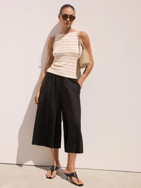 Mohito Culotte kelnės juoda