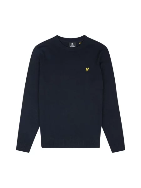 Sweter Lyle & Scott niebieski