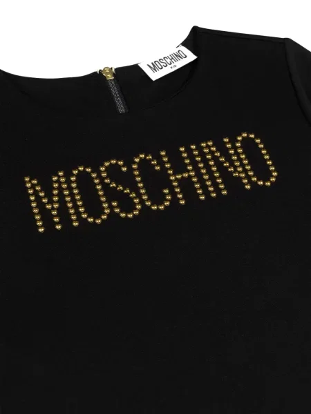 Sukienka dziecięca Moschino czarna