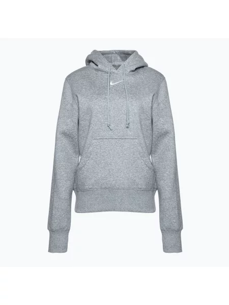 Bluza Nike Sportswear Phoenix Fleece dark grey heather/sail szara