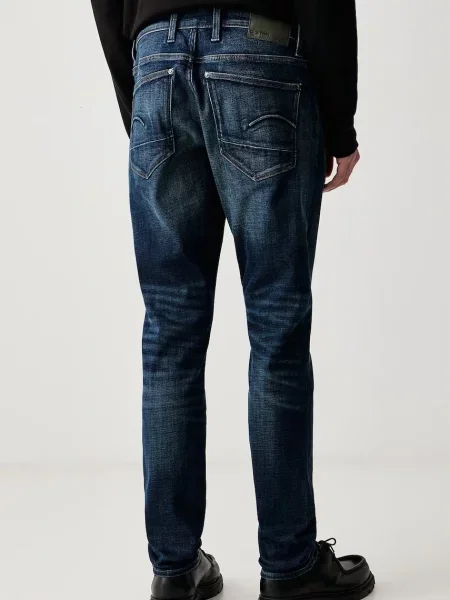 G-Star jeansy skinny Revend FWD Skinny niebieskie