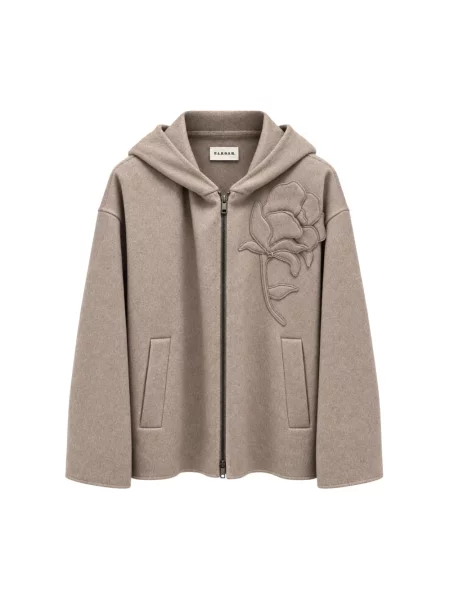 Bluza rozpinana Parosh beżowa