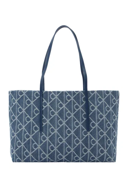 Geantă shopper Calvin Klein albastru