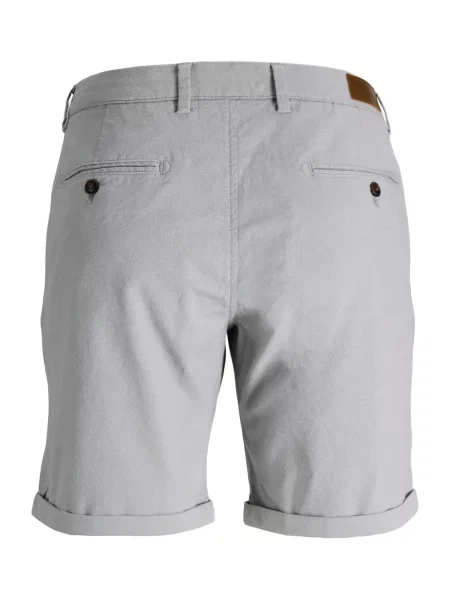 JACK & JONES Chino hlače JPSTFURY svijetlosiva bijela