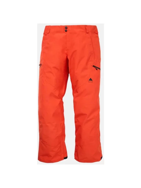 Spodnie długie Burton Reserve GORE-TEX 2L czerwono-pomarańczowe XL czerwone