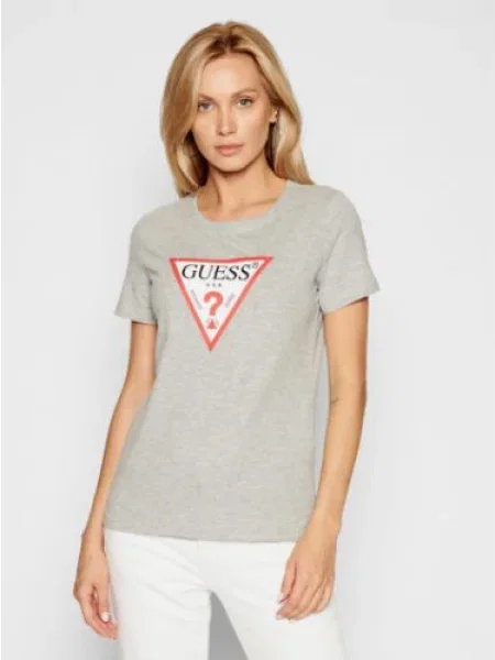Tricou Guess scurt gri
