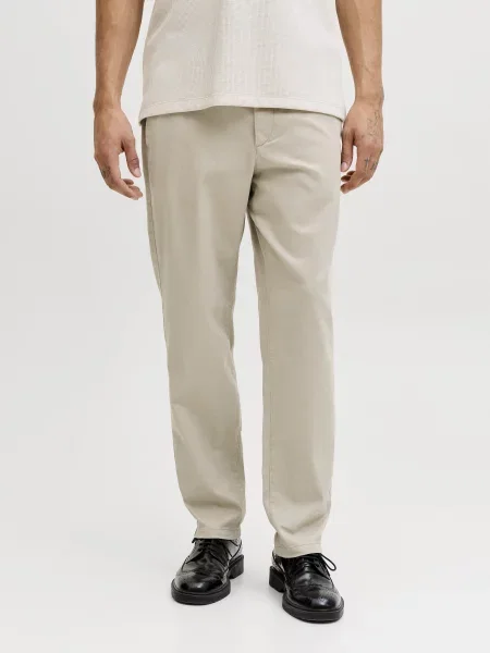 Чіноси JACK & JONES молочний