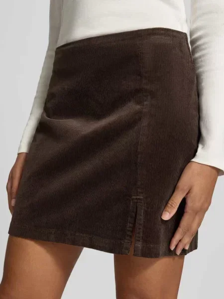 Lekko rozszerzana spódnica mini z mieszanka bawełny model FLORA' Only