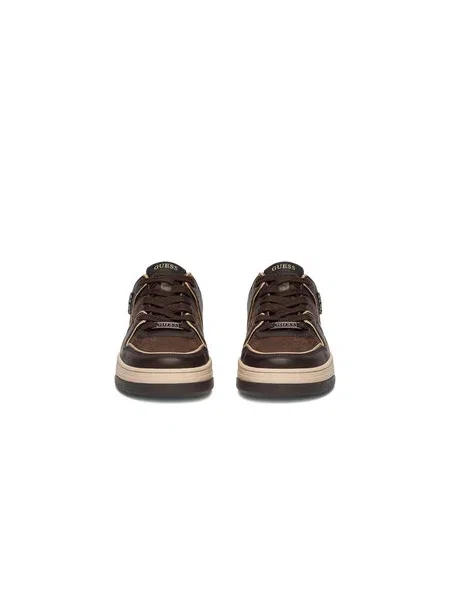 Sneakersy Guess hnedá