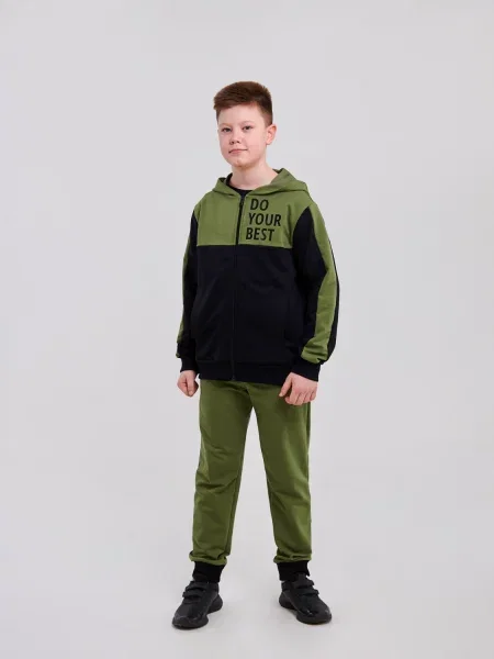 Дитячий Спортивний костюм SMIL хакі