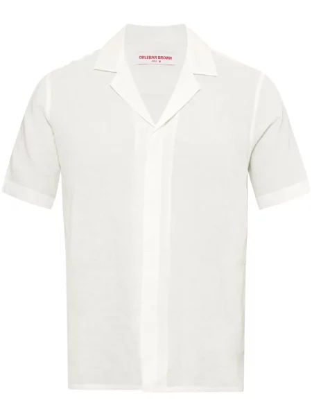Риза Orlebar Brown бяло