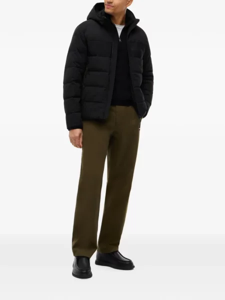 Geacă Tommy Hilfiger cu glugă cu imagine negru