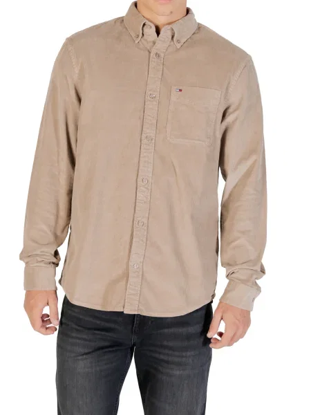 Košulja Tommy Hilfiger Jeans bež