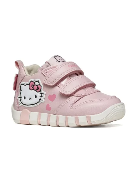 Geox IUPIDOO Hello Kitty маратонки за деца розово