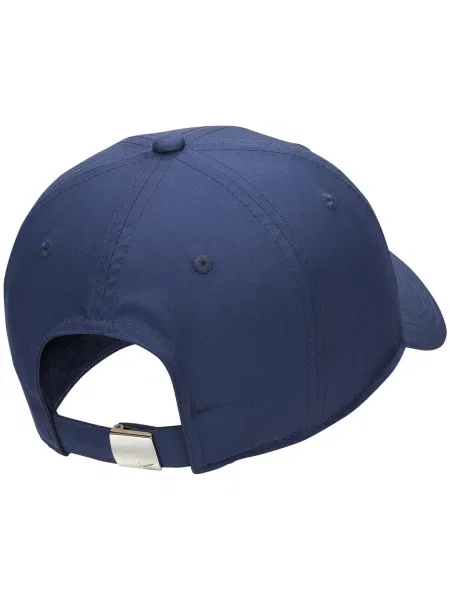 Czapka Nike Dri-FIT Club Unstructured Metal Swoosh Cap Dla obu płci niebieska