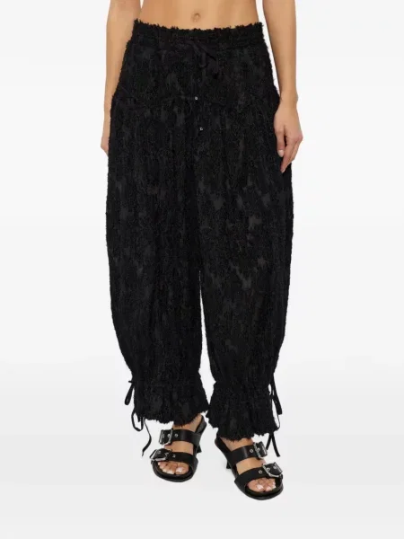 Pantaloni Ganni negru