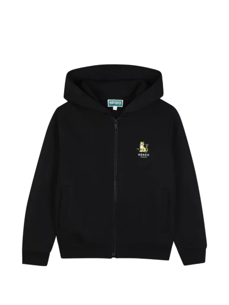 Bluza z kapturem dziecięca Kenzo czarna