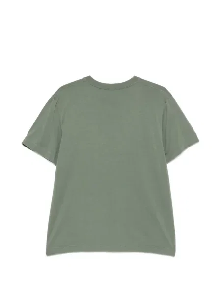 Tricou Cdlp cu decolteu rotund verde