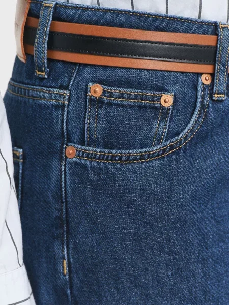 Джинси Gant з низькою посадкою сині