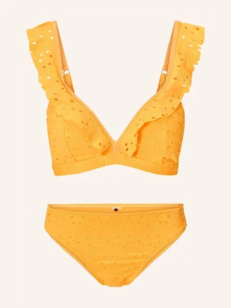 Lingadore Zestaw Bikini Z Wyściełanymi Miseczkami Typu Triangle orange pomarańczowe