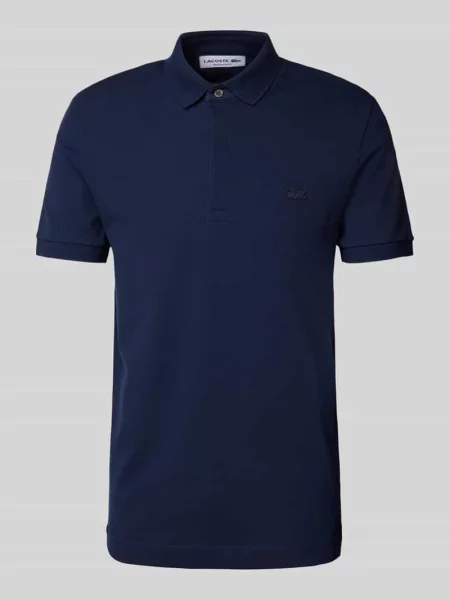 Lacoste Koszulka Polo Z Piki grau niebieska