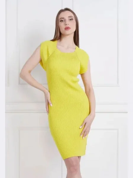 Silvian Heach Rochie galben