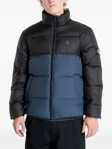 Geacă de blugi Calvin Klein Jeans albastru