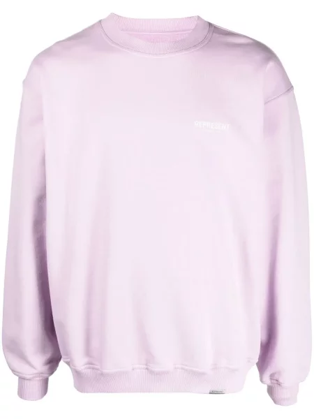 Pulover Represent cu imagine violet