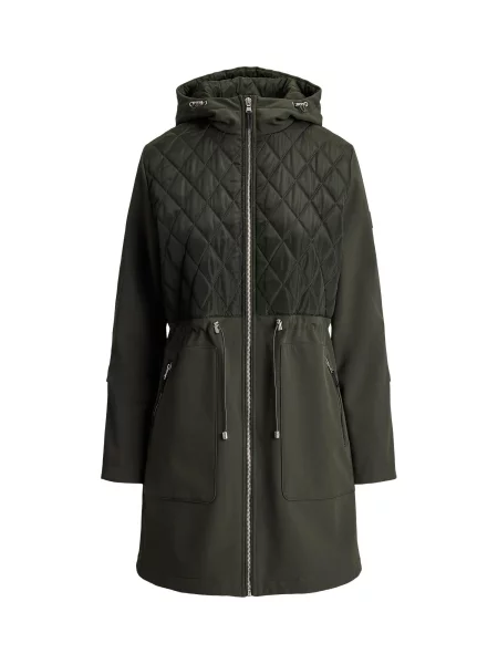 Lauren Ralph Lauren Geacă de primăvară-toamnă închis verde