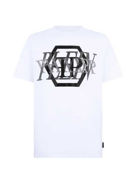 Tricou Philipp Plein alb
