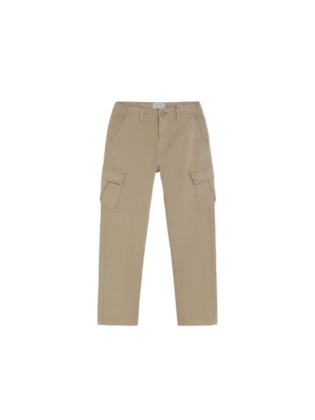 Scalpers Pantaloni Sccargo cappuccino maro