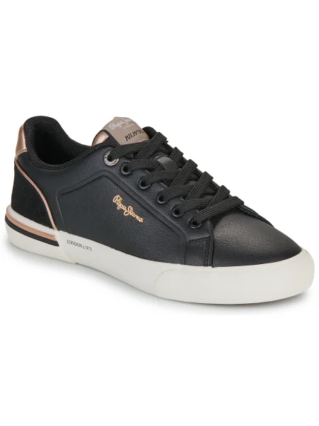 Sneakerși Pepe Jeans negru