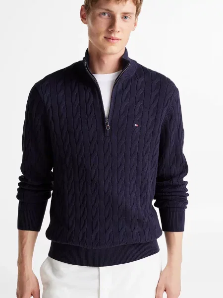 Класичний светр Tommy Hilfiger синій