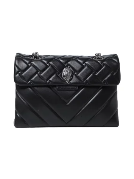 Listonoszka Kurt Geiger skórzana czarna