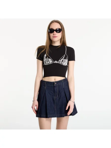 Póló Palm Angels Palm Bra Baby T-Shirt Black/ Off White L fehér