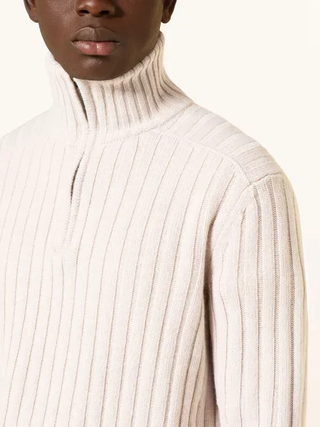 Belstaff Sweter Z Golfem Lincoln beige beżowy