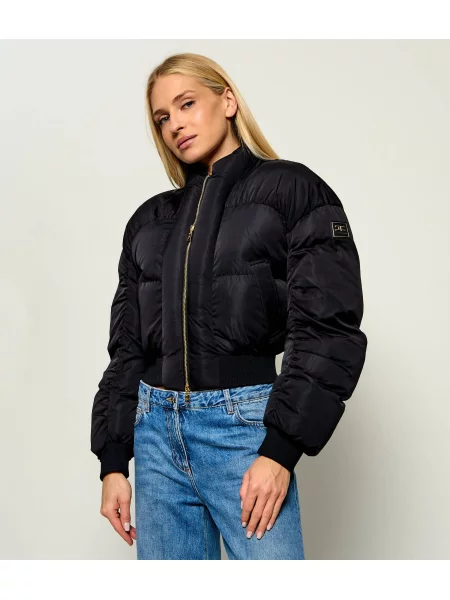 Elisabetta Franchi Geacă | Oversize fit negru